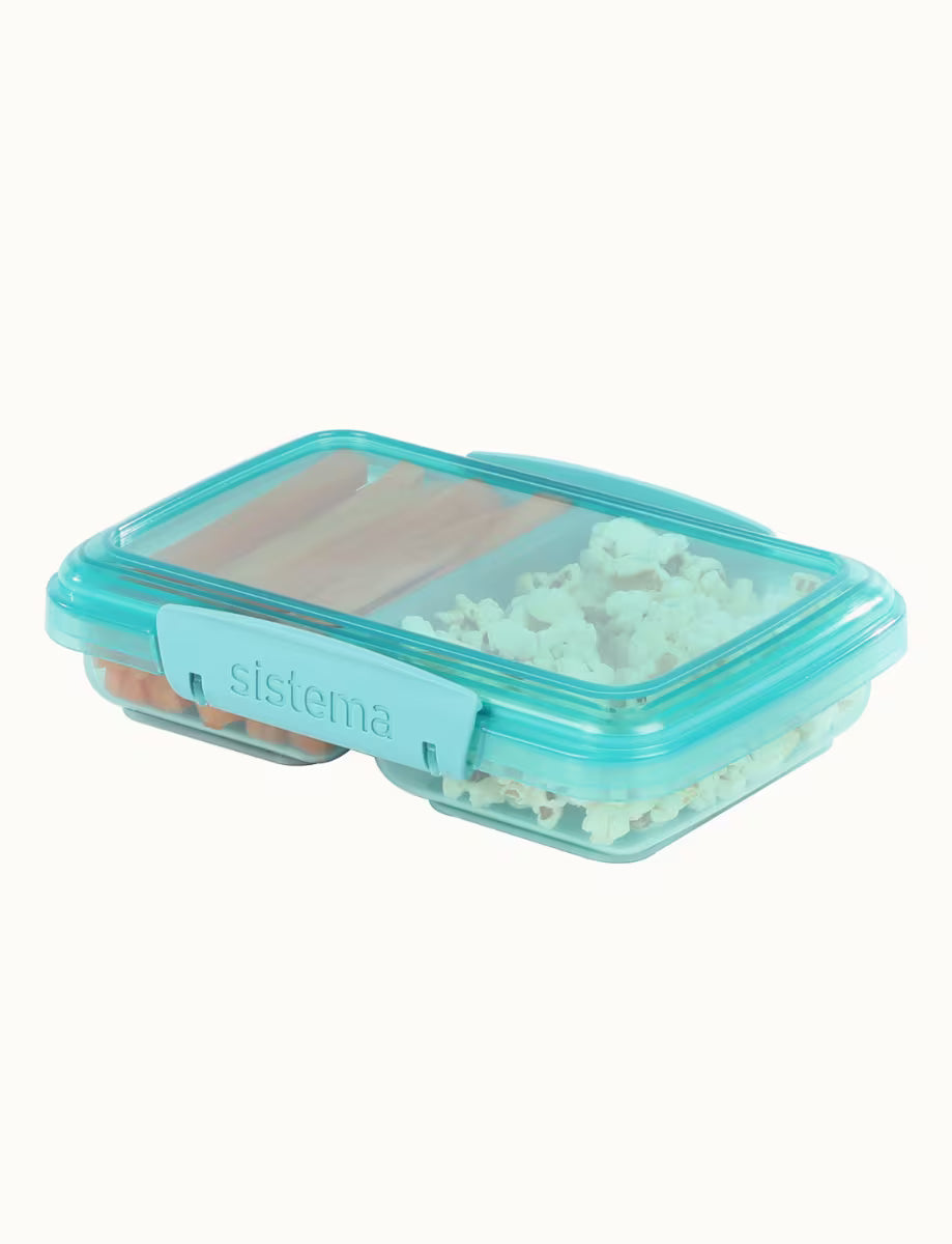 Sistema To-Go Small Split Lunch Box 350 ml Teal Stone