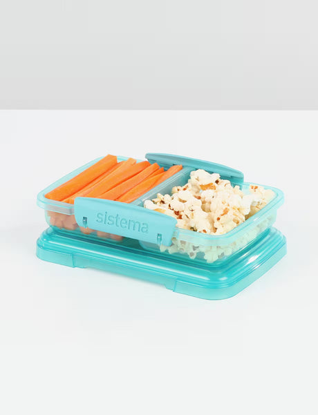 Sistema To-Go Small Split Lunch Box 350 ml Teal Stone