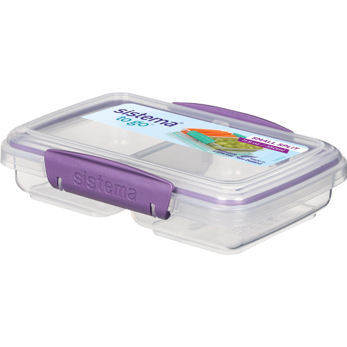 Sistema To-Go Small Split Lunch Box 350 ml Purple