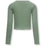 kids ONLY Hedge Green Nella O-Neck Blouse Noos