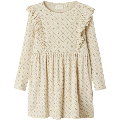 Lil'Atelier Turtledove Gago Kne Dress