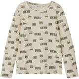 Lil'Atelier Turtledove Gayo Slim Blouse