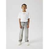 Name It Light Grey Denim Ryan Straight Jeans Noos