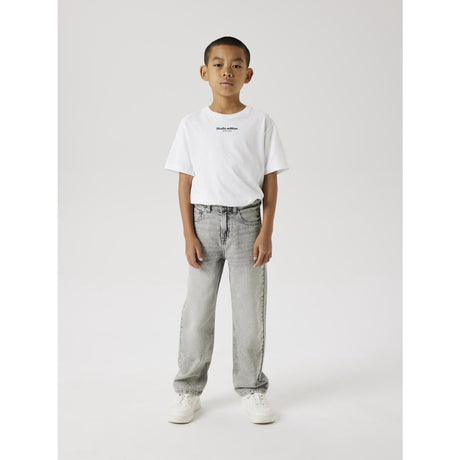 Name It Light Grey Denim Ryan Straight Jeans Noos