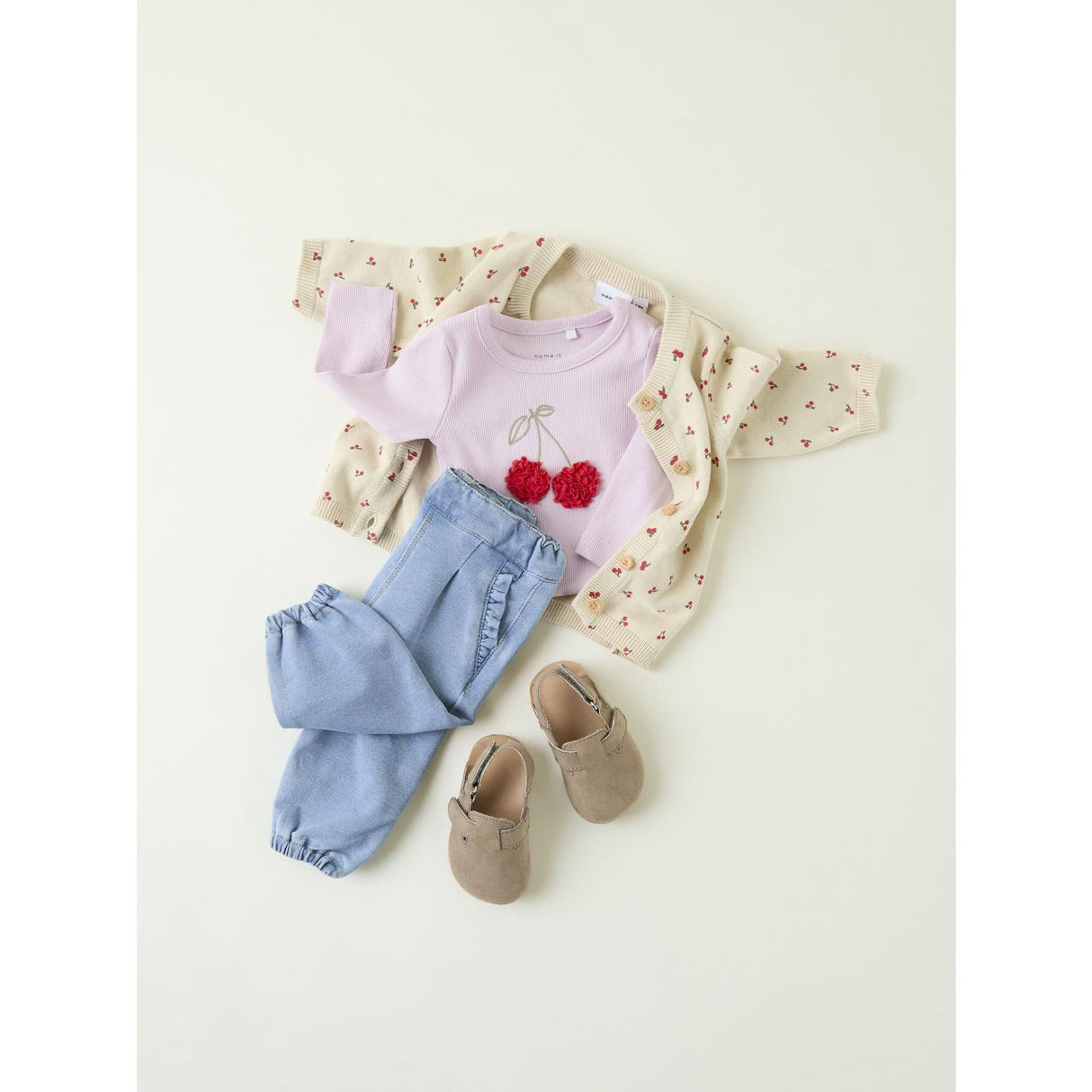 Name It Summer Sand Bicher Knit Cardigan