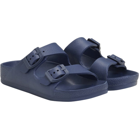 Color Kids Vintage Indigo Sandals W. Buckles