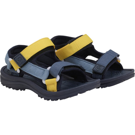 Color Kids Vintage Indigo Colorblock Sandals W. Velcro