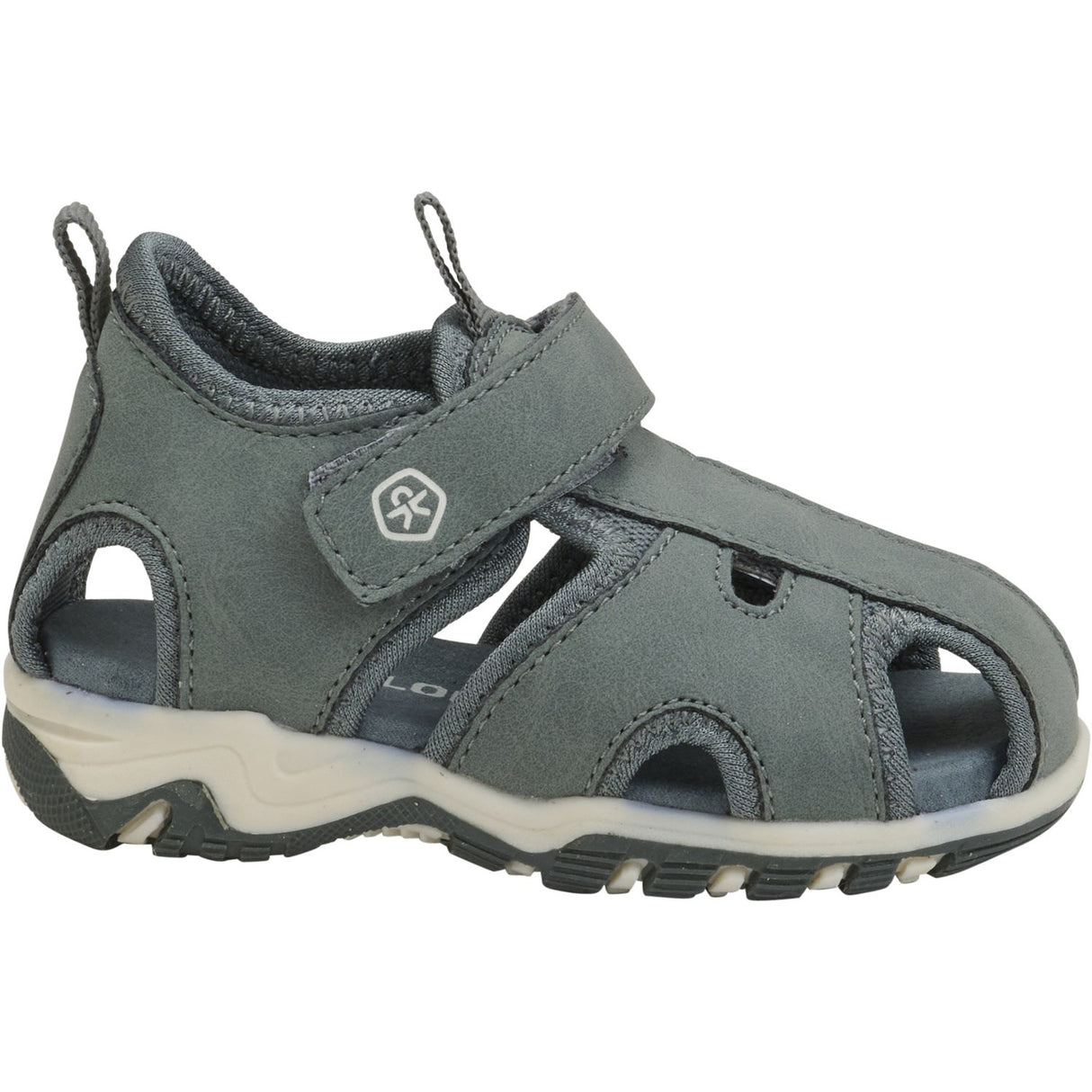 Color Kids Balsam Green Baby Sandals W. Velcro Strap