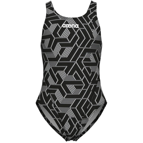 Arena Black-Team Black Escape Swimsuit Swim Tech L