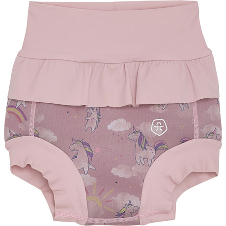Color Kids Woodrose Trunks W. Frills, Flower AOP