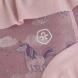 Color Kids Woodrose Trunks W. Frills, Flower AOP