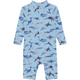 Color Kids Summer Song Baby Suit L/S, AOP