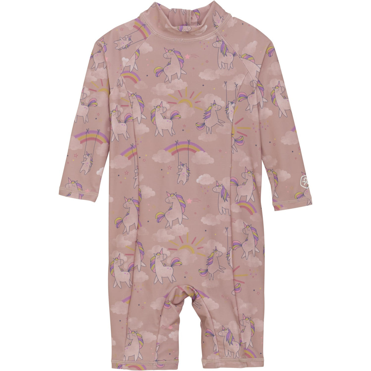 Color Kids Woodrose Baby Suit L/S, AOP