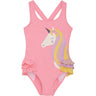 Color Kids Plumeria Swimsuit W. Unicorn