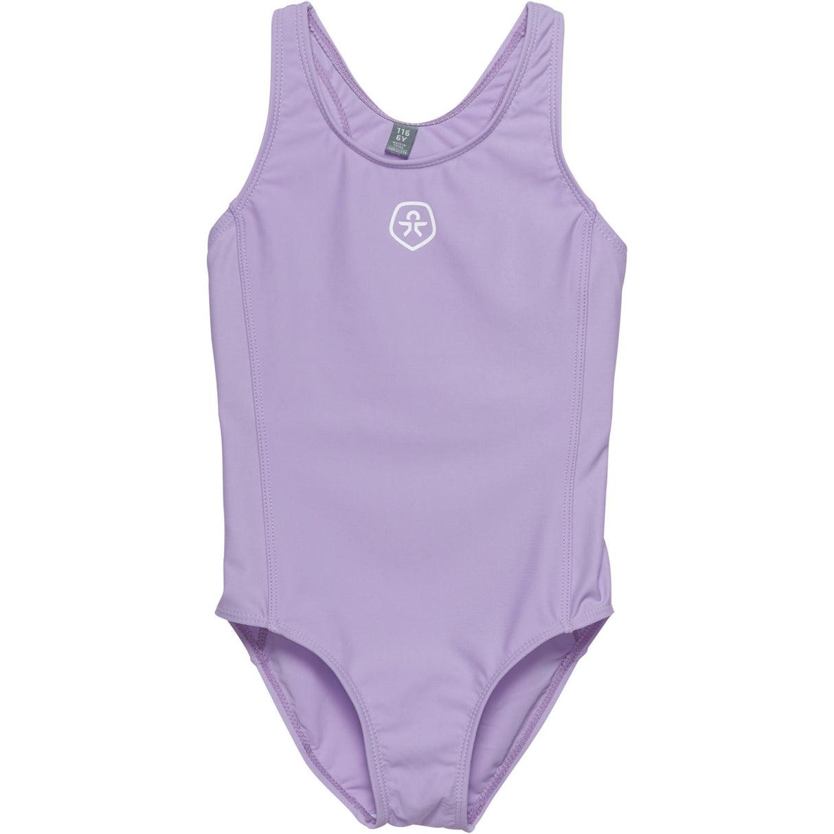 Color Kids Lavender Mist Swimsuit - Solid