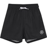 Color Kids Black Swim Shorts, Solid