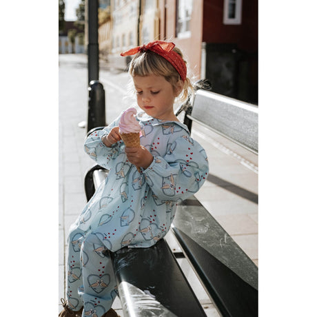 Fliink Dream Blue Aop Colombe Ls Tunic