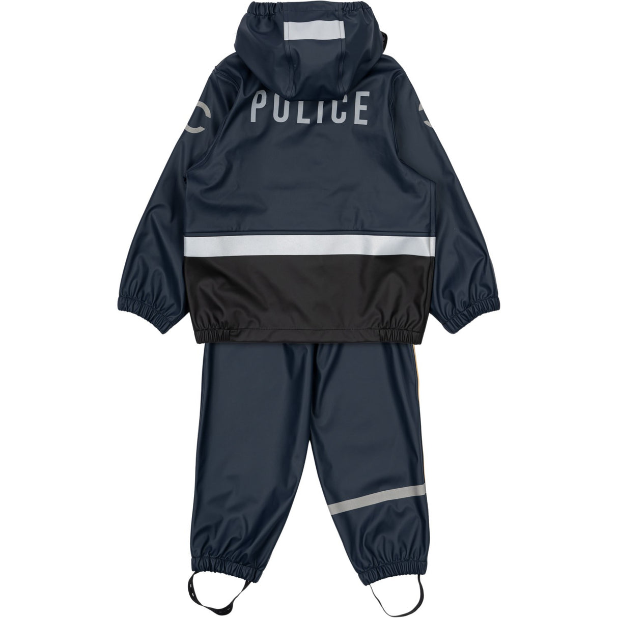 Mikk-Line Blue Nights Police Suspenders Rain Set