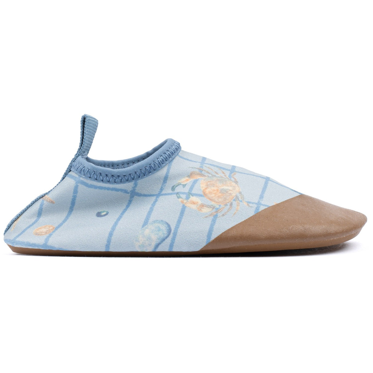 Mikk-Line Faded Denim AOP Swimshoe
