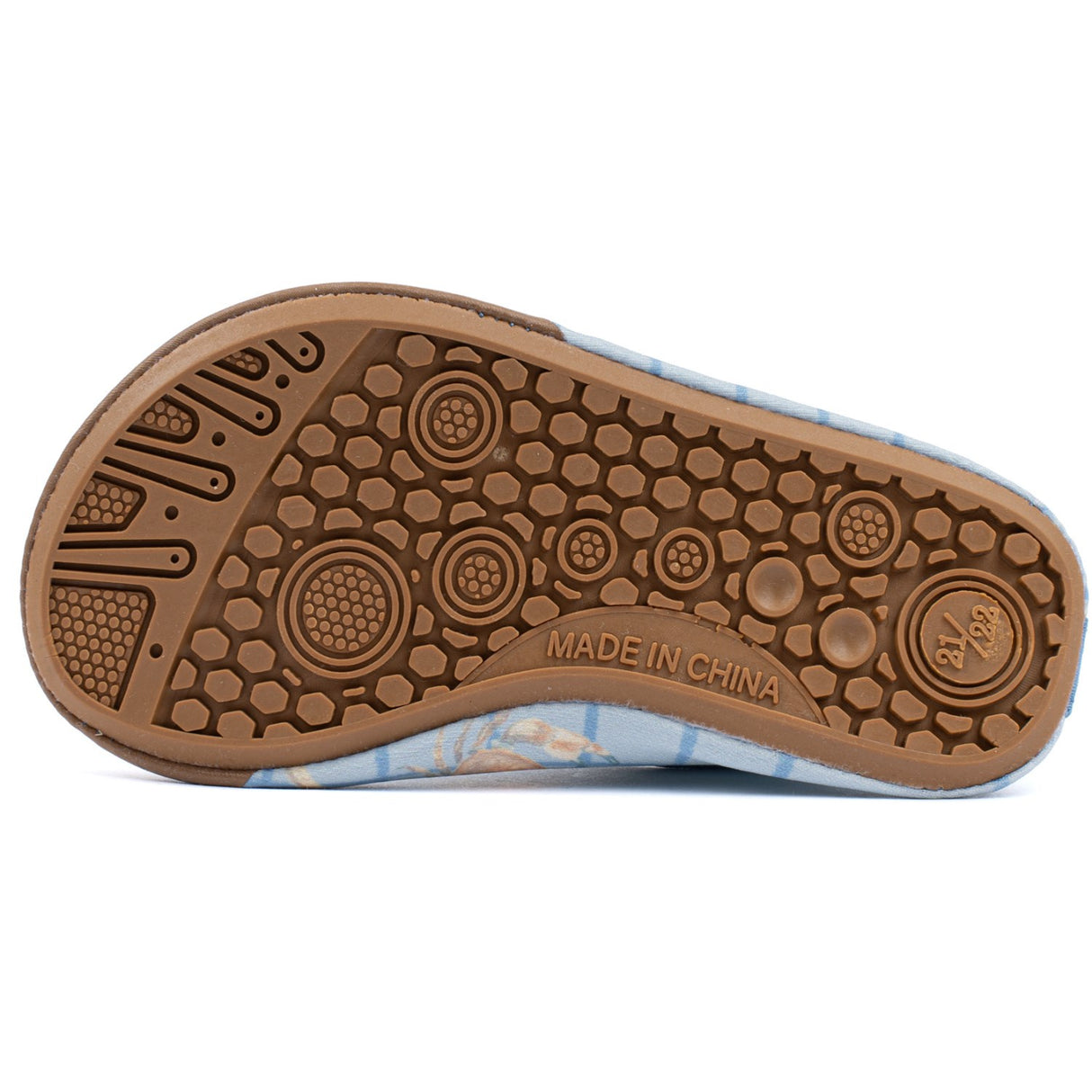 Mikk-Line Faded Denim AOP Swimshoe