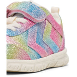 Hummel White/Multicolor Crosslite Glitter Infant Sneakers