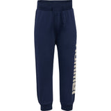 Hummel Black Iris Lime Sweatpants