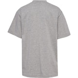 Hummel Grey Melange Clean T-Shirt S/S