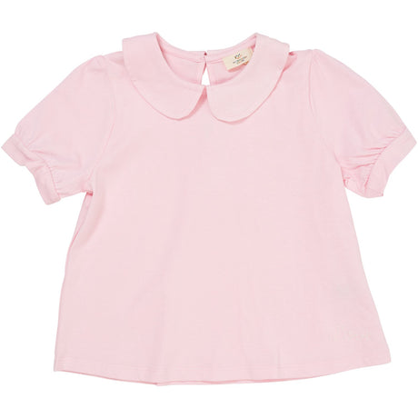 COPENHAGEN COLORS Ballerina Solid Blouse W. Collar