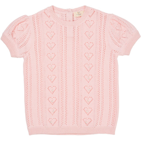 COPENHAGEN COLORS Ballerina Comb. Knitted Pointelle T-shirt