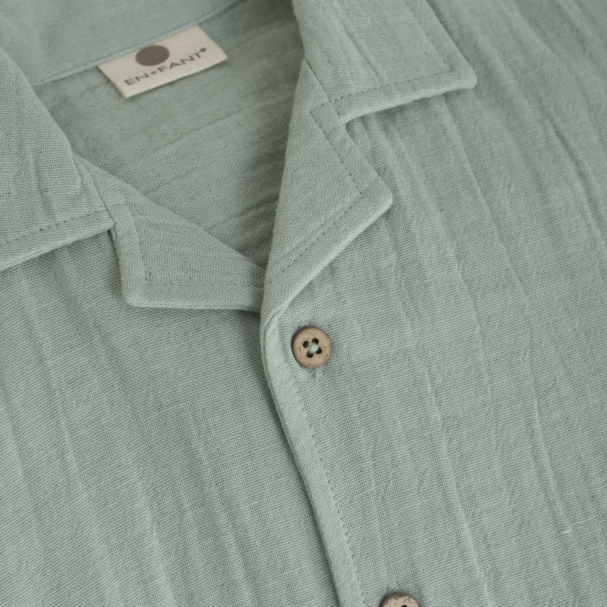 En Fant Jadeite Shirt SS Muslin