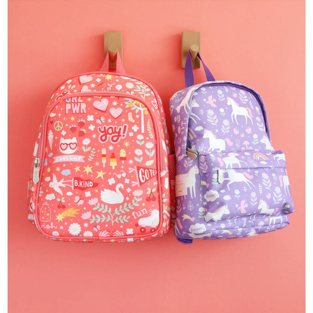 A Little Lovely Company Unicorn Dreams Small Backpack