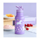 A Little Lovely Company Unicorn Dreams Stainless Steel Drink Bottle