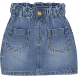 En Fant Light Denim Blue Skirt Denim