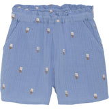 En Fant Infinity Shorts Embroidery Muslin