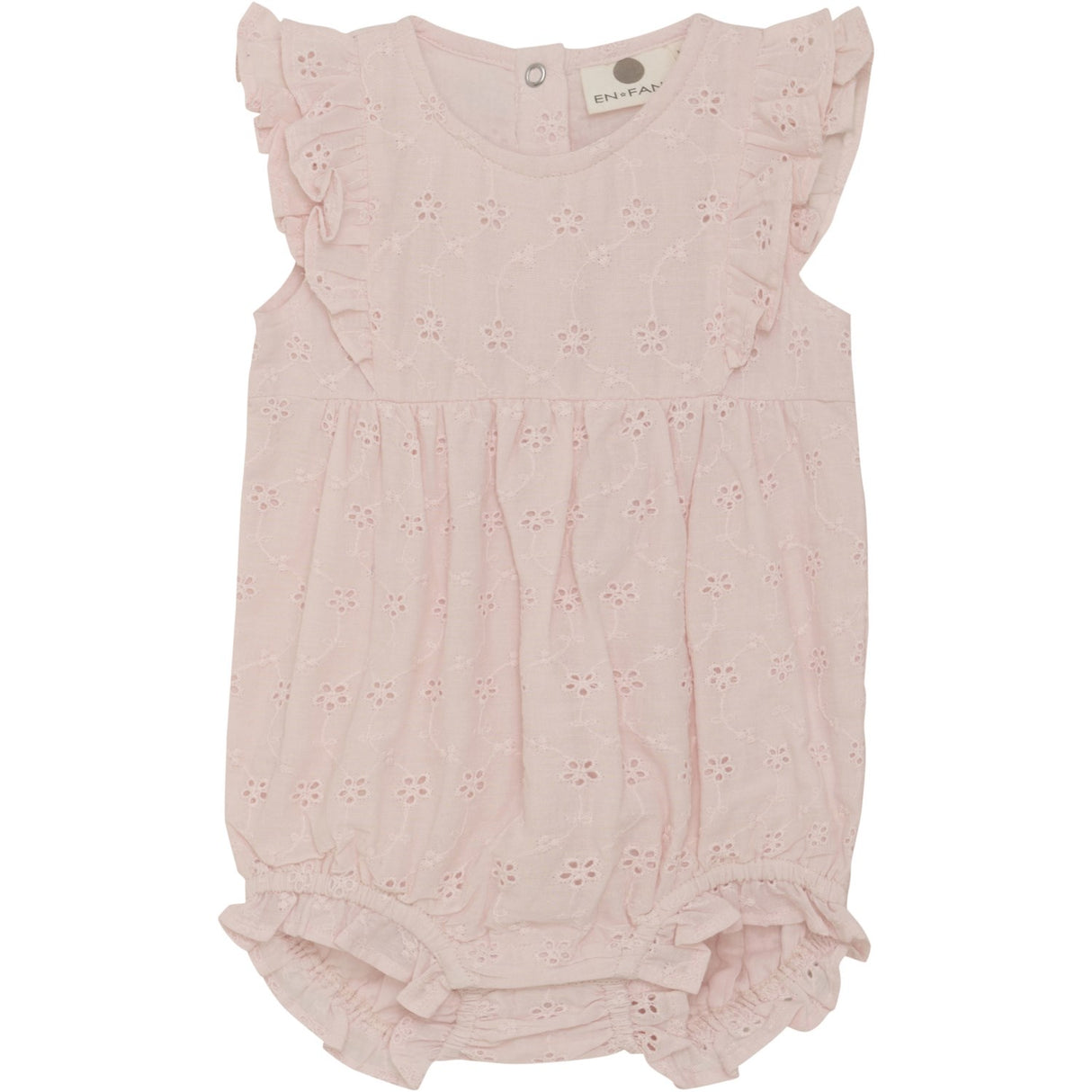 En Fant Veiled Rose Romper