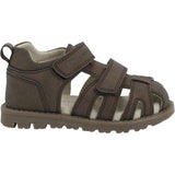 En Fant Chocolate Brown Sandal Velcro