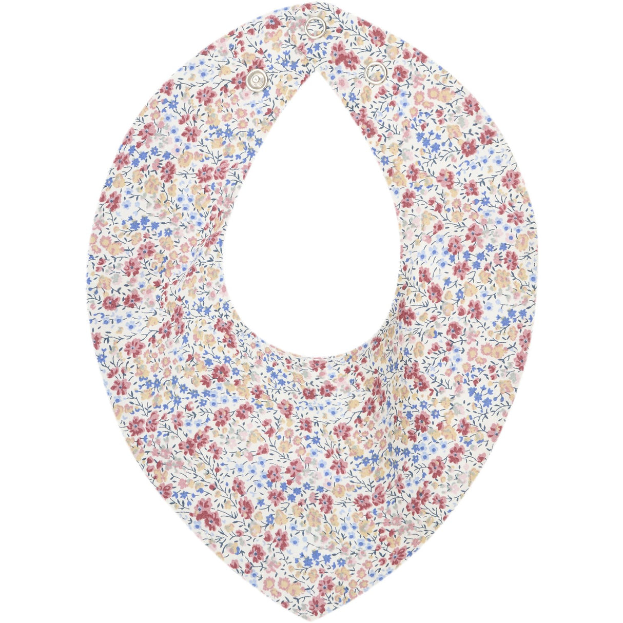 Huttelihut Sepia Rose Bib In Liberty Fabric