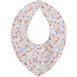 Huttelihut Sepia Rose Bib In Liberty Fabric