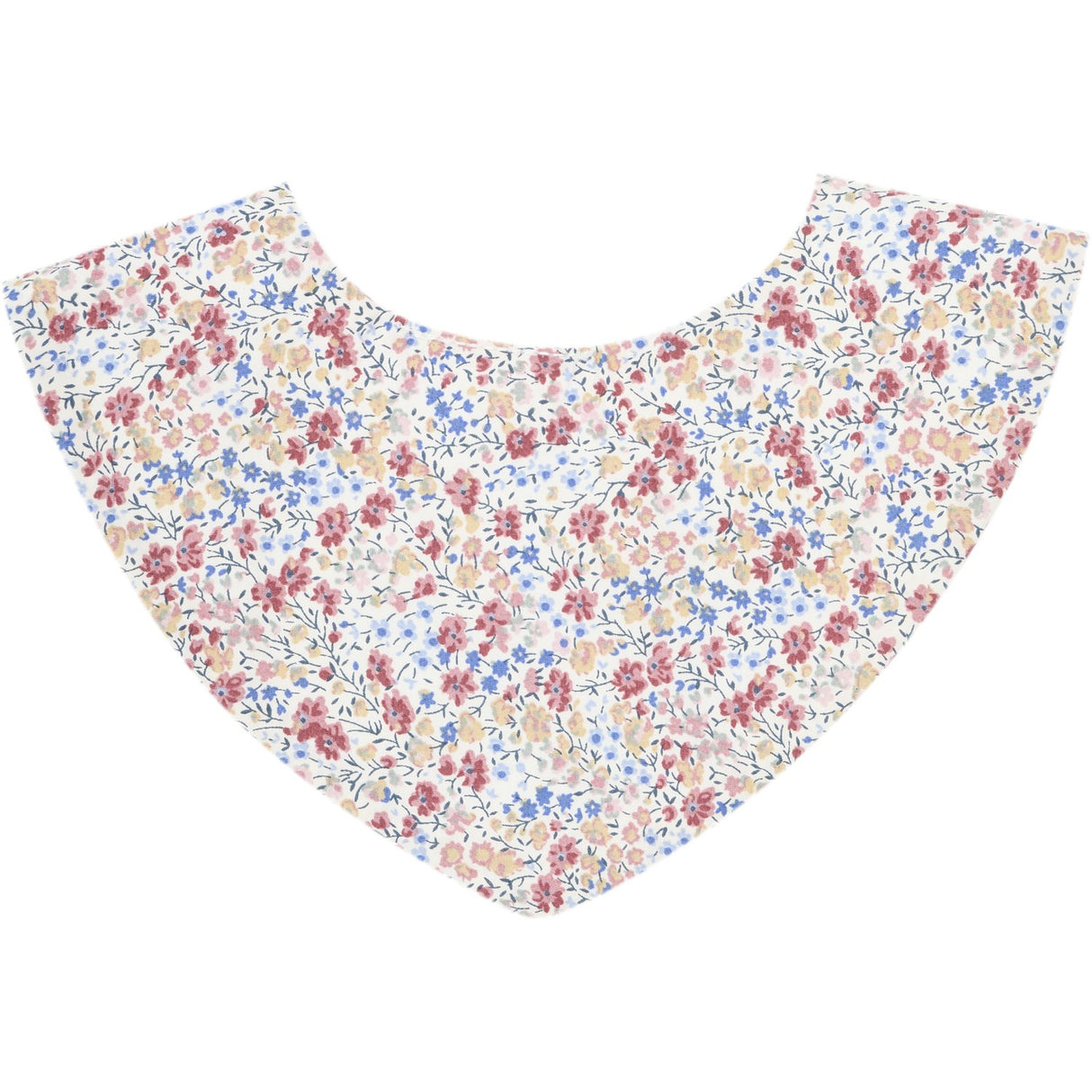 Huttelihut Sepia Rose Bib In Liberty Fabric