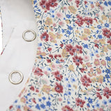 Huttelihut Sepia Rose Bib In Liberty Fabric