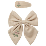 Lil'Atelier Gray Morn Lilja 2-Pack Hair Clips