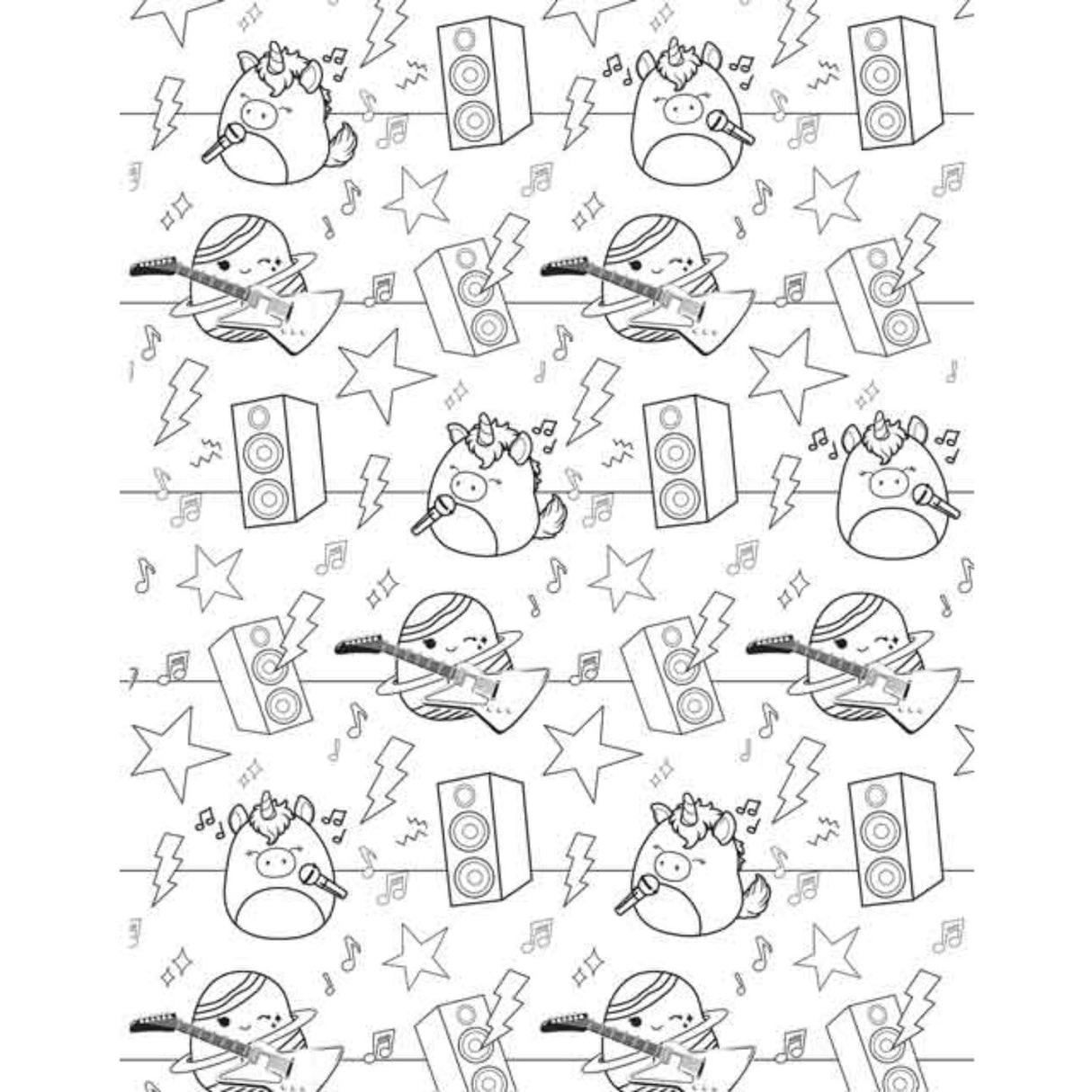 Bolden  Squishmallows Coloring Book