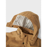 Lil'Atelier Petrified Oak Godo Long Loose Jacket Fo