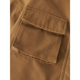 Lil'Atelier Petrified Oak Godo Long Loose Jacket Fo