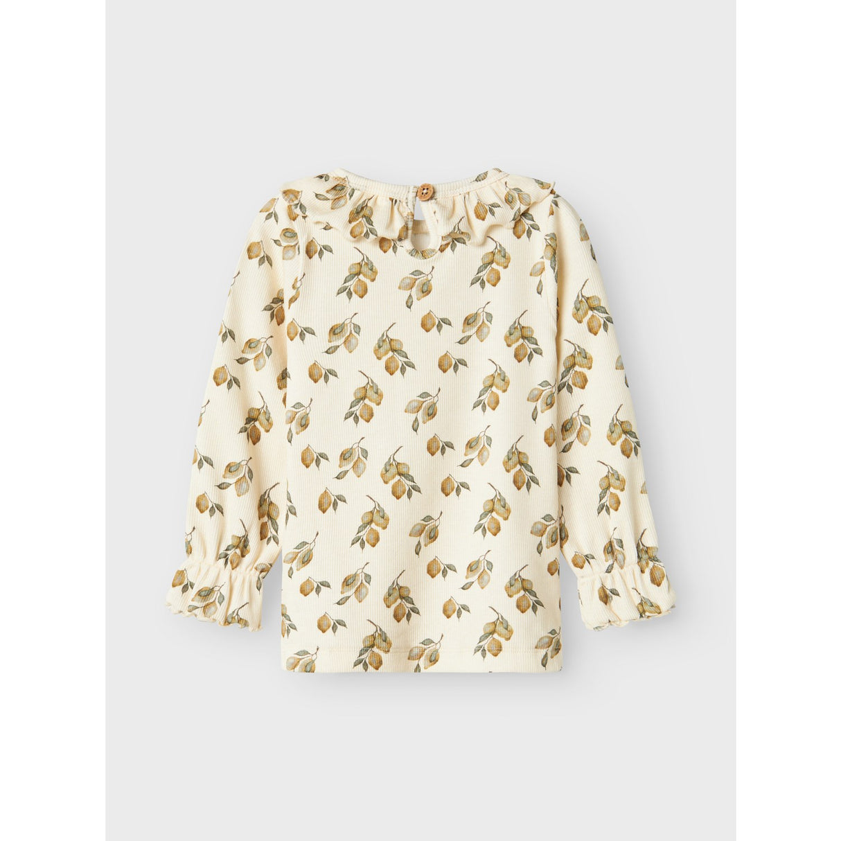 Lil'Atelier Turtledove Lemon Gavo Eug Slim Blouse
