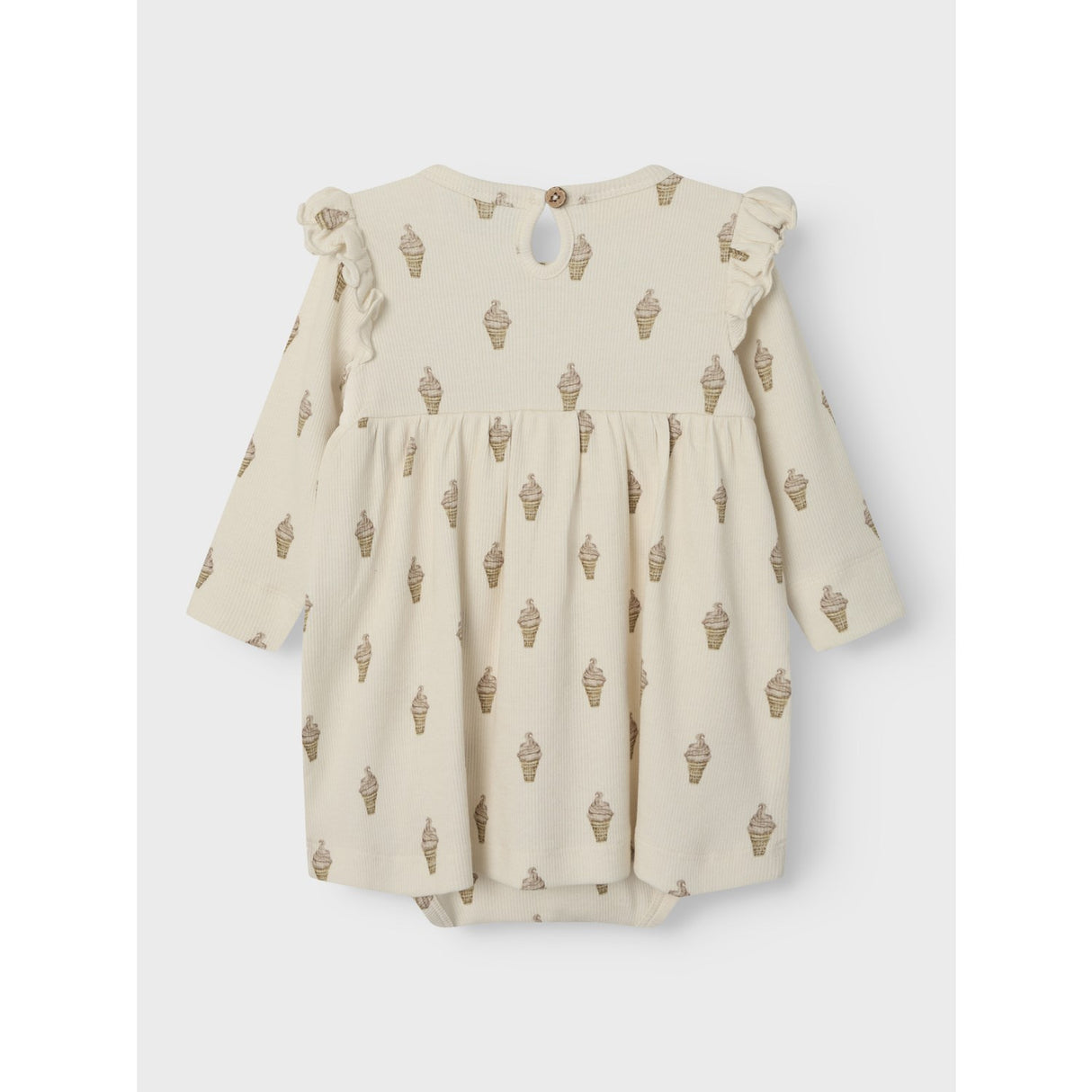 Lil'Atelier Turtledove Ice Cream Gavo Enk Body Dress