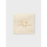 Lil'Atelier Turtledove Nilio Knit Blanket