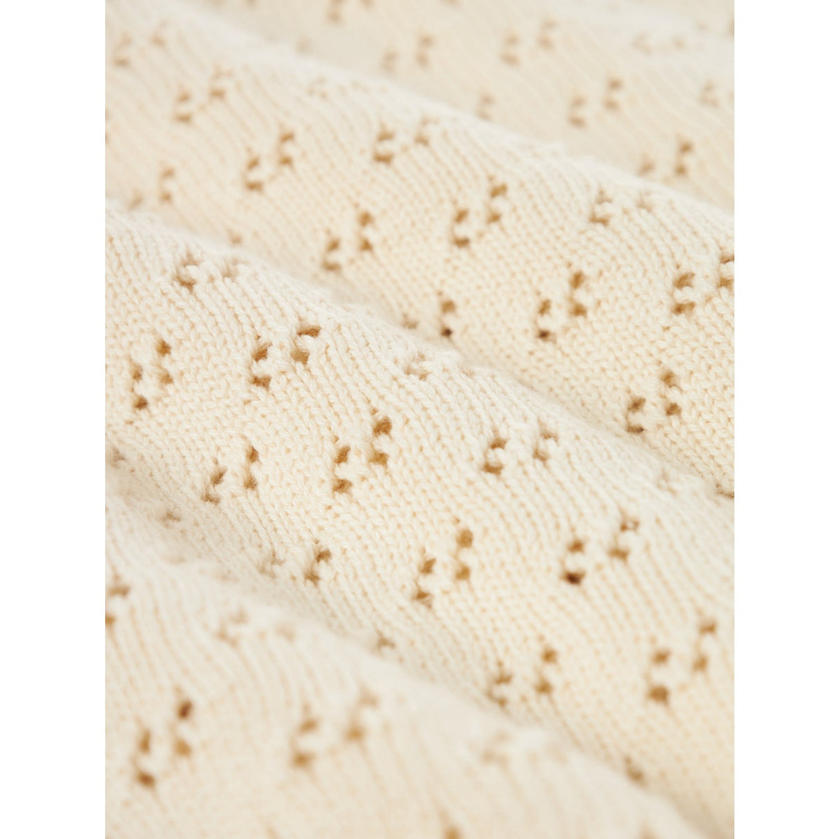 Lil'Atelier Turtledove Nilio Knit Blanket