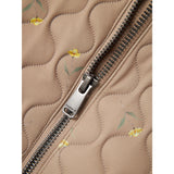 Name It Light Taupe Flower Moon Quilted Set AOP Fo