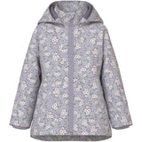 Name It Misty Lilac Small Flower Maxi Li Jacket AOP